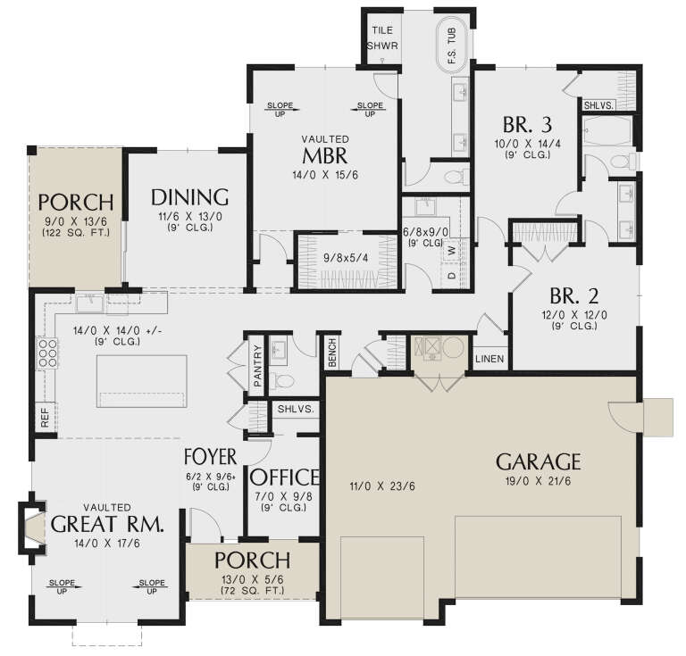House Plan House Plan #28959 Drawing 1