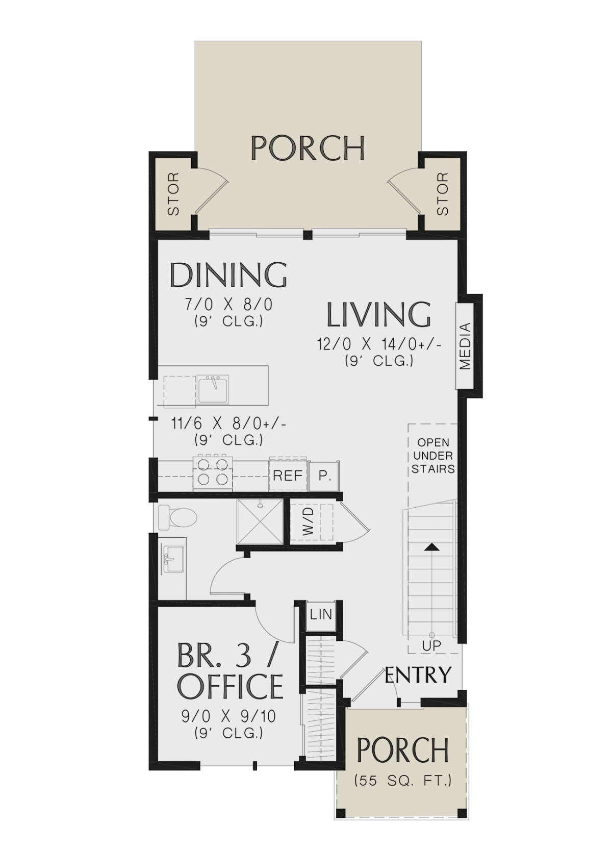Main Floor  for House Plan #2559-00975
