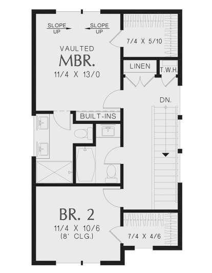 Second Floor for House Plan #2559-00975