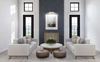Modern Transitional House Plan #963-00767 Additional Photo