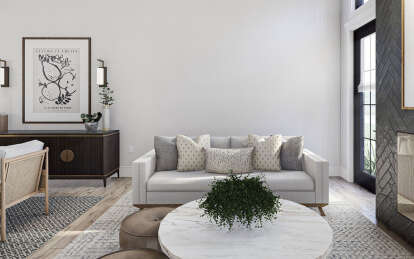 Modern Transitional House Plan #963-00767 Additional Photo