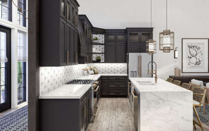 Modern Transitional House Plan #963-00767 Additional Photo