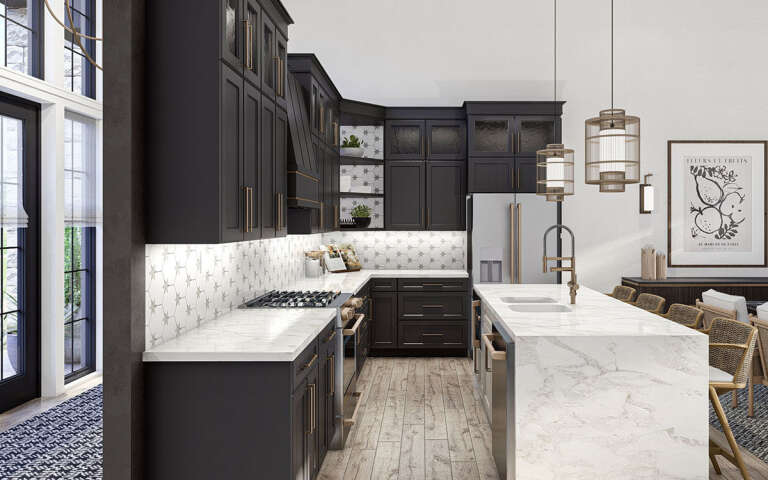 Modern Transitional House Plan #963-00767 Additional Photo
