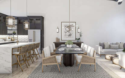 Modern Transitional House Plan #963-00767 Additional Photo