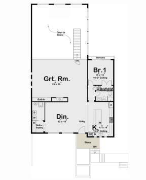 Main Floor for House Plan #963-00768