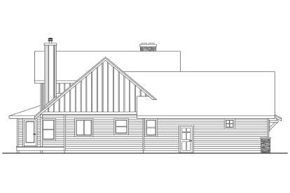 Modern Farmhouse House Plan #035-01056 Elevation Photo
