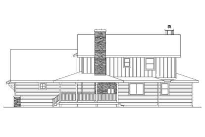 Modern Farmhouse House Plan #035-01056 Elevation Photo