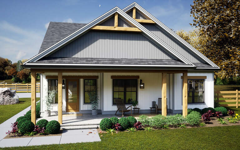 House Plan House Plan #28973 Front Elevation 