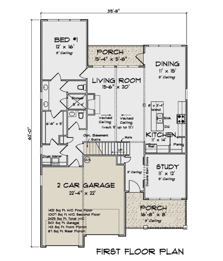 House Plan House Plan #28974 Drawing 1