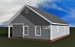 Cottage House Plan #4848-00368 Elevation Photo
