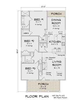 Main Floor  for House Plan #4848-00368