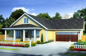 Cottage House Plan #4848-00369 Elevation Photo