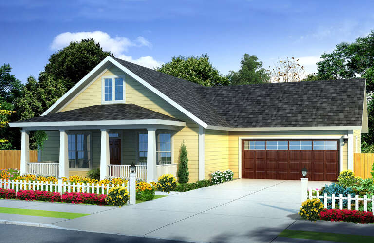 Cottage House Plan #4848-00369 Elevation Photo