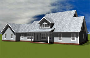 Farmhouse House Plan #4848-00370 Elevation Photo
