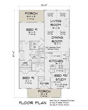 Main Floor  for House Plan #4848-00371