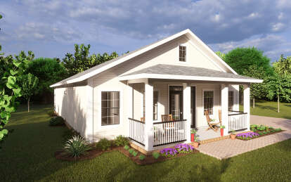 Cottage House Plan #4848-00372 Elevation Photo