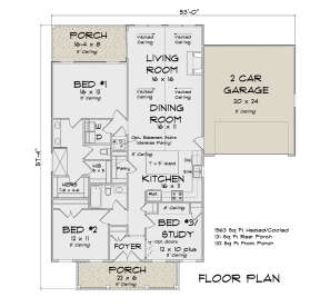 Main Floor  for House Plan #4848-00372