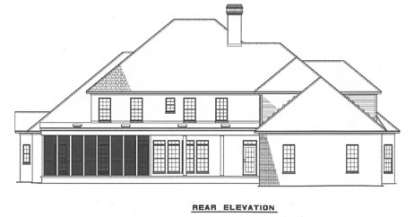 Traditional House Plan #110-00047 Elevation Photo