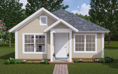 Cottage House Plan #4848-00373 Elevation Photo