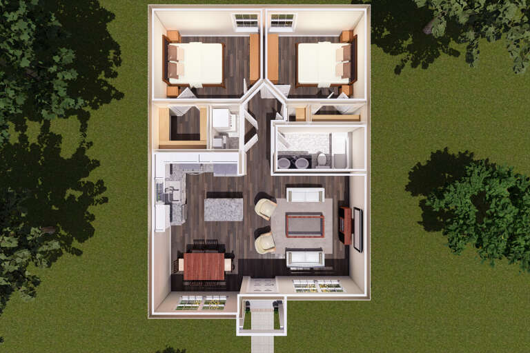 House Plan House Plan #28980 Drawing 2
