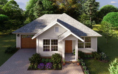 Cottage House Plan #4848-00374 Elevation Photo