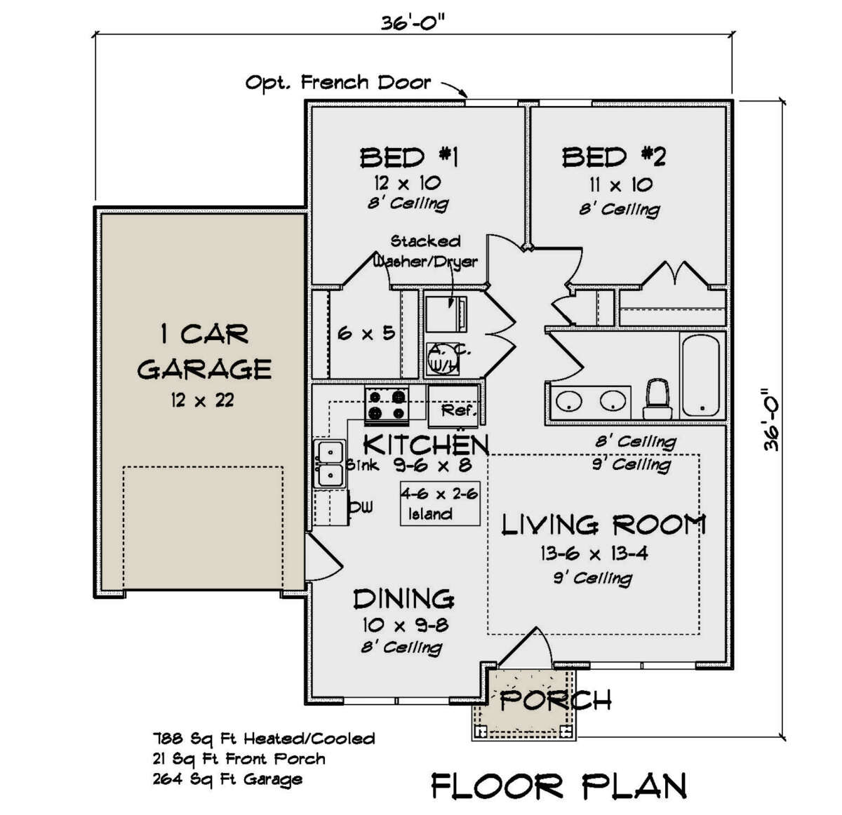 Main Floor  for House Plan #4848-00374
