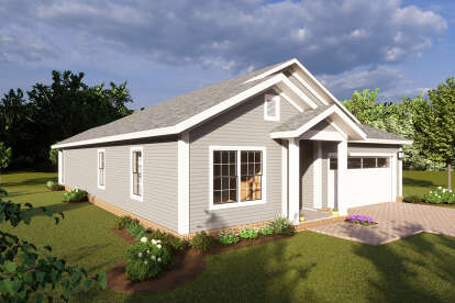 Cottage House Plan #4848-00375 Elevation Photo