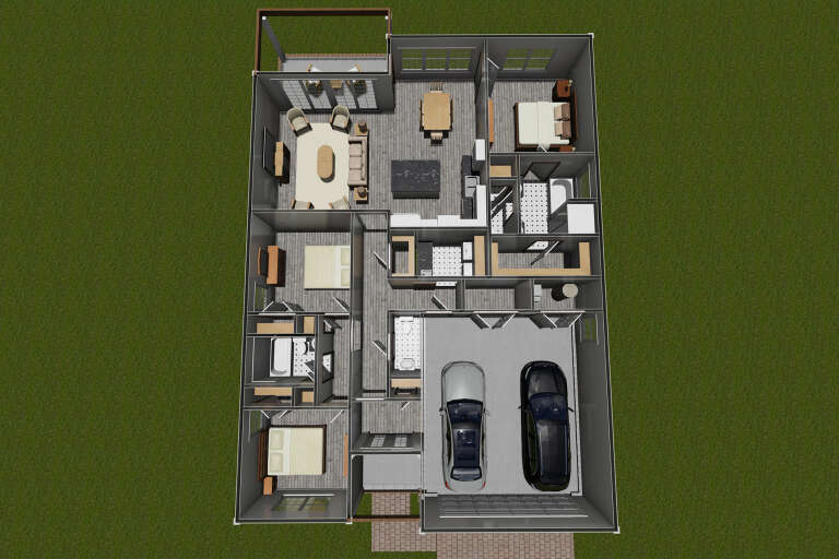 House Plan House Plan #28983 Drawing 2