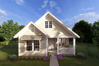 Cottage House Plan #4848-00378 Elevation Photo