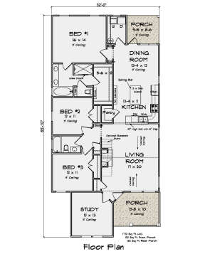 Main Floor  for House Plan #4848-00378