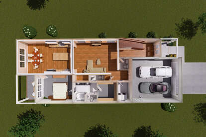 House Plan House Plan #28986 Drawing 3