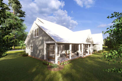 Farmhouse House Plan #4848-00380 Elevation Photo
