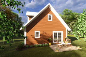 Cabin House Plan #4848-00382 Elevation Photo