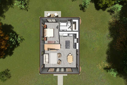 House Plan House Plan #28989 Drawing 3