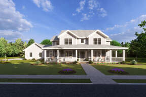 Farmhouse House Plan #4848-00383 Elevation Photo