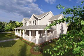 Farmhouse House Plan #4848-00383 Elevation Photo