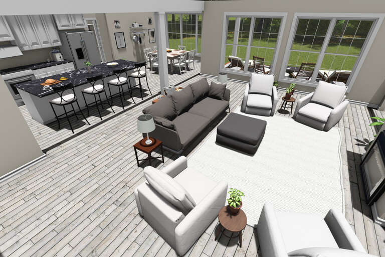 Farmhouse House Plan #4848-00383 Additional Photo