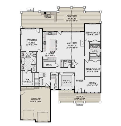 Main Floor  for House Plan #6849-00139