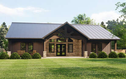 House Plan House Plan #28995 Angled Front Elevation