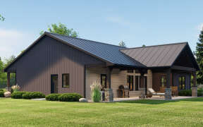 Modern Farmhouse House Plan #5032-00236 Elevation Photo