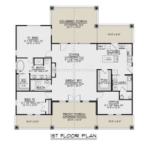 Main Floor  for House Plan #5032-00236