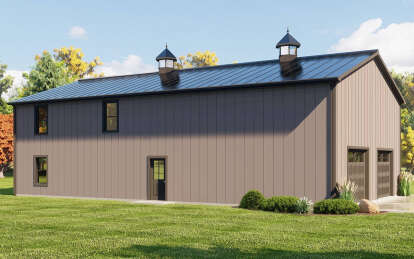 Barn House Plan #5032-00237 Elevation Photo