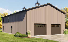 Barn House Plan #5032-00237 Elevation Photo