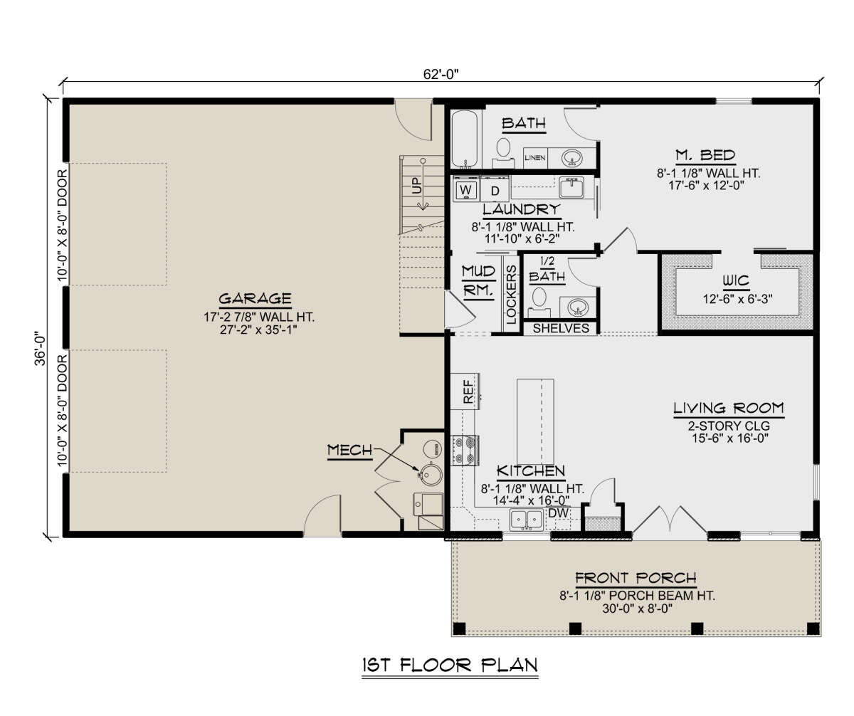 Main Floor  for House Plan #5032-00237