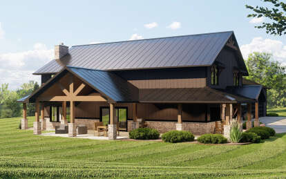 Barn House Plan #5032-00238 Elevation Photo