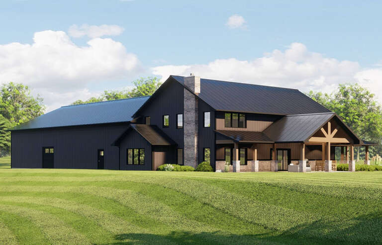Barn House Plan #5032-00238 Elevation Photo