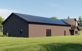 Barn House Plan #5032-00238 Elevation Photo