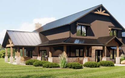 Barn House Plan #5032-00238 Elevation Photo