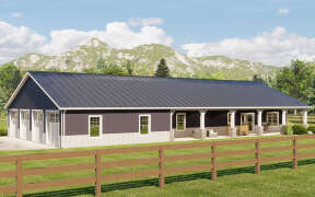 Barn House Plan #5032-00239 Elevation Photo