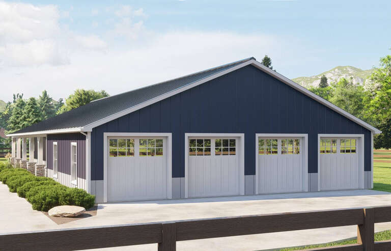 Barn House Plan #5032-00239 Elevation Photo